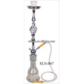 new design hookah with golden glass